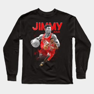 Jimmy Butler Bulls Long Sleeve T-Shirt